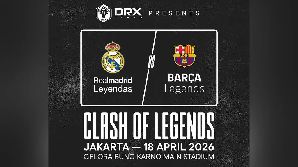 Link beli tiket Clash of Legends Barca vs Madrid